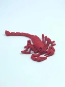 3D Hareketli Akrep Figürlü Oyuncak - Kırmızı thumbnail 6