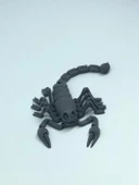 3D Hareketli Akrep Figürlü Oyuncak - Gri thumbnail 5
