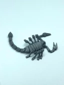 3D Hareketli Akrep Figürlü Oyuncak - Gri thumbnail 3