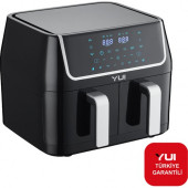 Yui M40 Maxifry Dokunmatik Ekran (55) 10Lt Çift Hazneli Airfryer Yağsız Fritöz 1800W - 1