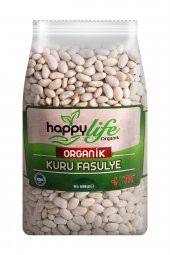 Happylife Organik Kuru Fasulye 1000gr - 1