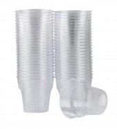 Hayal Sepeti Sert Plastik Kristal Mika Bardak 25adet - 1