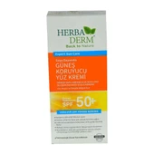 Herbaderm Güneş Koruyucu Yüz Kremi SPF 50+ Faktör 75ML - 4