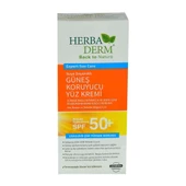 Herbaderm Güneş Koruyucu Yüz Kremi SPF 50+ Faktör 75ML - 1