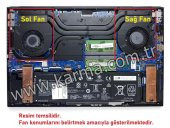 Hp Omen 15-EN1015NT 434M7EA Notebook CPU Fan / Ver.3 (Sağ - 12V) - 2