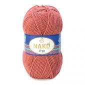 NAKO Vega Premium Akrilik El Örgü İpi 5 Adet 02574 Makaron - 1