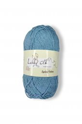 hobby club Premium Amigurumi İpi  100 Pamuk Punch (panç) İpi 5 Adet (500gr) Turkuaz - 1