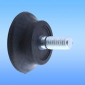 Bingo Rotil Ayak M6 Civatalı 6 mm Siyah Profil Yükseltme Ayağı 2.5 cm (10 ADET) - 4
