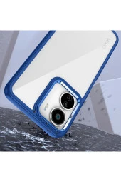 Fuchsia Vivo Y16 Kılıf Flora Kapak - 10