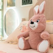 40 cm Pembe Tavşan Peluş Oyuncak - 1