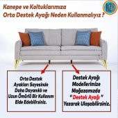 Mobilya Kanepe Yatak Sehpa TV Ünitesi Baza Koltuk Ayağı Gold Altın Renk 18 cm Ayak thumbnail 4