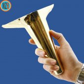 Mobilya Kanepe Yatak Sehpa TV Ünitesi Baza Koltuk Ayağı Gold Altın Renk 18 cm Ayak thumbnail 8