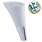 Mobilya Kanepe Yatak Sehpa TV Ünitesi Baza Koltuk Ayağı Beyaz Renk 12 cm Ayak thumbnail 1