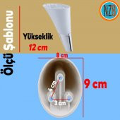 Mobilya Kanepe Yatak Sehpa TV Ünitesi Baza Koltuk Ayağı Beyaz Renk 12 cm Ayak thumbnail 2