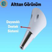 Mobilya Kanepe Yatak Sehpa TV Ünitesi Baza Koltuk Ayağı Beyaz Renk 12 cm Ayak thumbnail 5