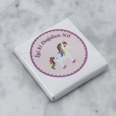 48 Adet İsim Etiketli Unicorn Madlen Çikolata - 1