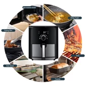 Dalle DL-AF558T2 5.5 Lt Yağsız Fritöz 1700 Watt - XL AirFryer - 4