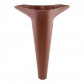 Mobilya Kanepe Yatak Puf Sehpa TV Ünitesi Çekyat Koltuk Ayağı 24 cm Kahverengi Baza Ayak - 6