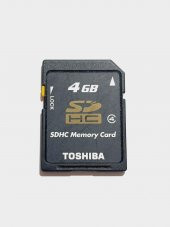 Toshiba 4GB SD Hafıza Kartı A026 2.El - 2