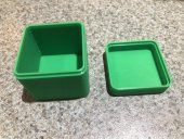 Kare Dudak Oluk Kutusu Plastik Aparat - 1