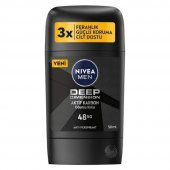 Nivea Men Stick Deodorant 50ml Deep Dimenson - 1