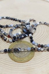 Akik Taşı Dizi 3mm (36270) thumbnail 2