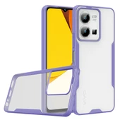 Vivo Y35 Kılıf Zore Parfe Kenarları Pastel Renk Silikon Kılıf thumbnail 5