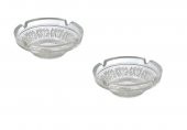 Emr kristal kesme cam küllük 2 li cam kül tablası 11cm.33081 - 1