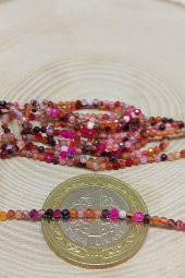 Akik Taşı Dizi 2mm (36285) thumbnail 2