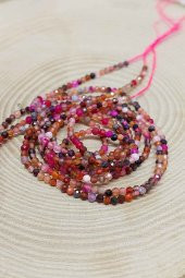 Akik Taşı Dizi 2mm (36285) thumbnail 1