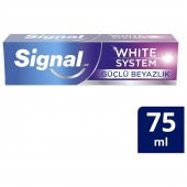 Signal Whıte System Güçlü Beyazlık Diş Macunu 75 Ml - 1
