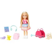 Barbie Seyahatte Chelsea Bebek ve Aksesuarları - 5