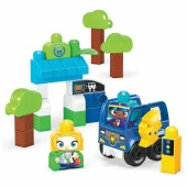 Mega Bloks Doğa Dostu Otobüs Seti Yürüme Çağındaki Çocuklar İçin Yapı Oyuncakları 36 Parça thumbnail 1