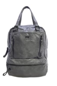 Baginn Yıkama Suni Deri Retro Kadın Sırt Çantası Çok Cepli Fonksiyonel Kullanım - 2