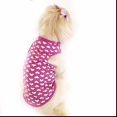 PURPLE HEARTS ATLET  by Kemique Köpek Kıyafeti  Köpek Elbisesi - 7