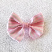 TOKA by Kemique  Stripe Serisi  PEMBE Köpek Tokası - 2