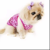 PURPLE HEARTS ATLET  by Kemique Köpek Kıyafeti  Köpek Elbisesi - 1