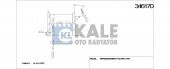 Kale-346170 Su Radyatörü Mercedes Benz (V-Class) 638/2 V200-280, 514675745 - 1
