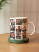 Michael Scott The Office Karma Sahne Özel Tasarım Baskılı Kupa Bardak Çay Kahve Bardağı - 1