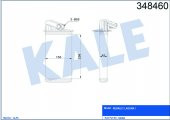 Kale-348460 Radyatör Kalorifer Laguna I  93-01 Mekanik 515067354 - 1