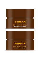 Bebak Kakao Özlü Bronzlaştırıcı Güneş Kremi 100 Ml 0 Spf 2 Adet - 1