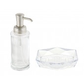 ZBOSP-C403 CAM SIVI SABUNLUK VE SABUNLUK 2 Lİ BANYO SETİ - 2