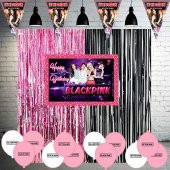 Blackpink Doğum Günü Parti Malzemeleri Süsleri Seti - 1