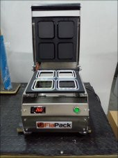 Paslanmaz Kase Tabak Kapatma Makinesi 110x110mm Kuruyemiş Tabağı GMF-110 - 4