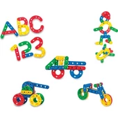 Click Clack Hayal Gücü Legoları Serisi Saklama Kutulu 96 Parça - 1