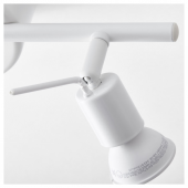 IKEA Tross Spot Lamba - Beyaz - 36 cm - 3 Spotlu - 2
