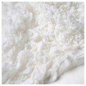 130x170 Cm Örtü,Battaniye Beyaz MeridyenDukkan Ev Tekstili Ürünler Yatak Örtüsü thumbnail 2
