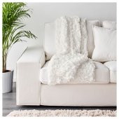 130x170 Cm Örtü,Battaniye Beyaz MeridyenDukkan Ev Tekstili Ürünler Yatak Örtüsü thumbnail 5