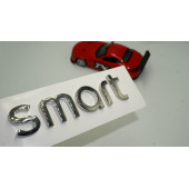 Mercedes Benz Smart Bagaj Krom 3M Yazı Logo Orjinal Ürün thumbnail 1
