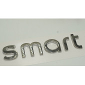 Mercedes Benz Smart Bagaj Krom 3M Yazı Logo Orjinal Ürün thumbnail 3